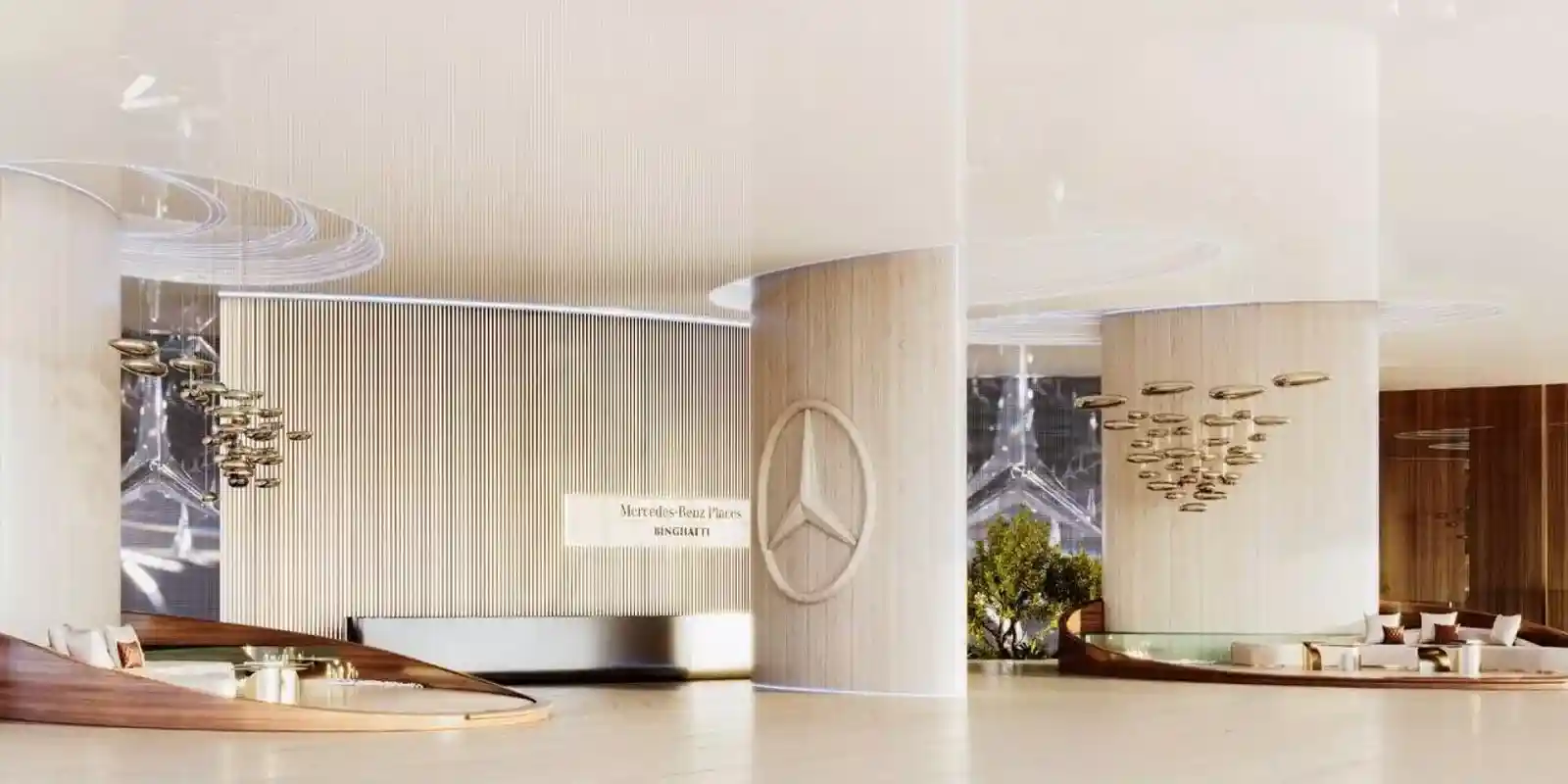 Mercedes-Benz Places Reception
