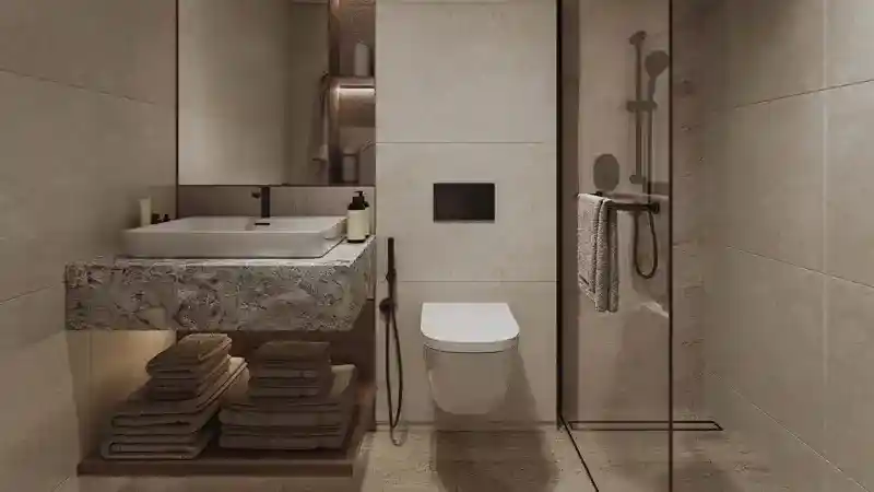  27 East End Garden Bathroom