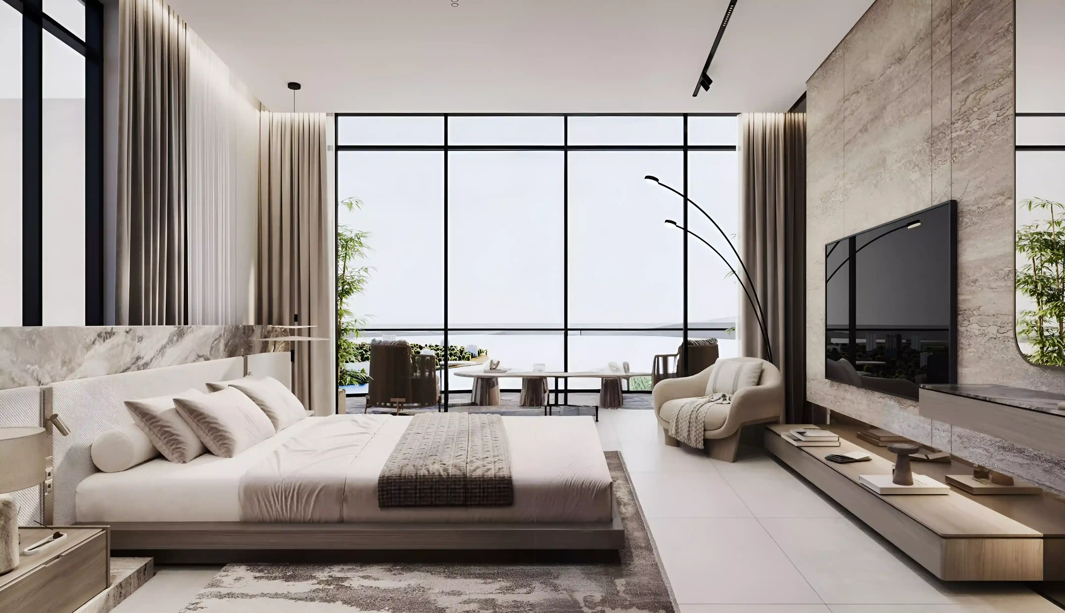 Amra Residences Master Bedroom