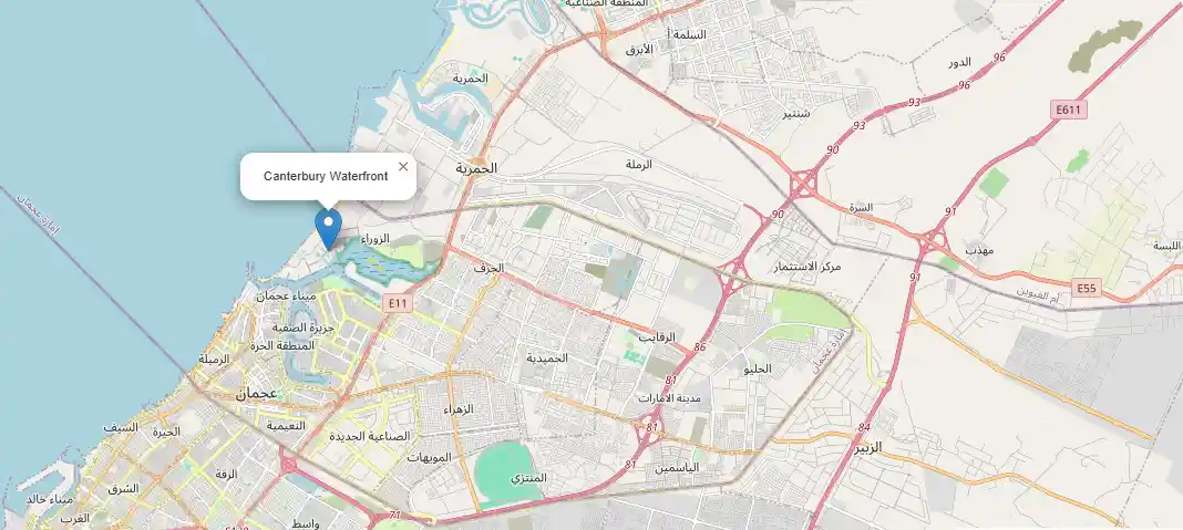 canterbury-waterfront-location-map