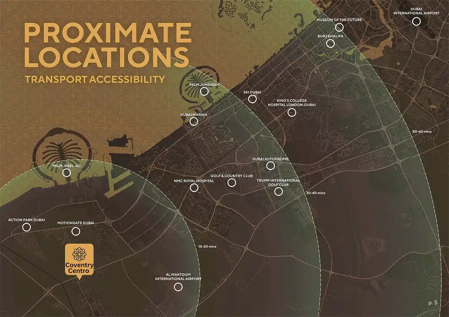Master Plan of Coventry Centro