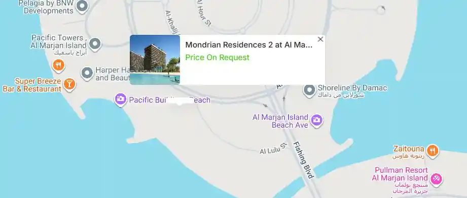 Master Plan of Mondrian Residences 2