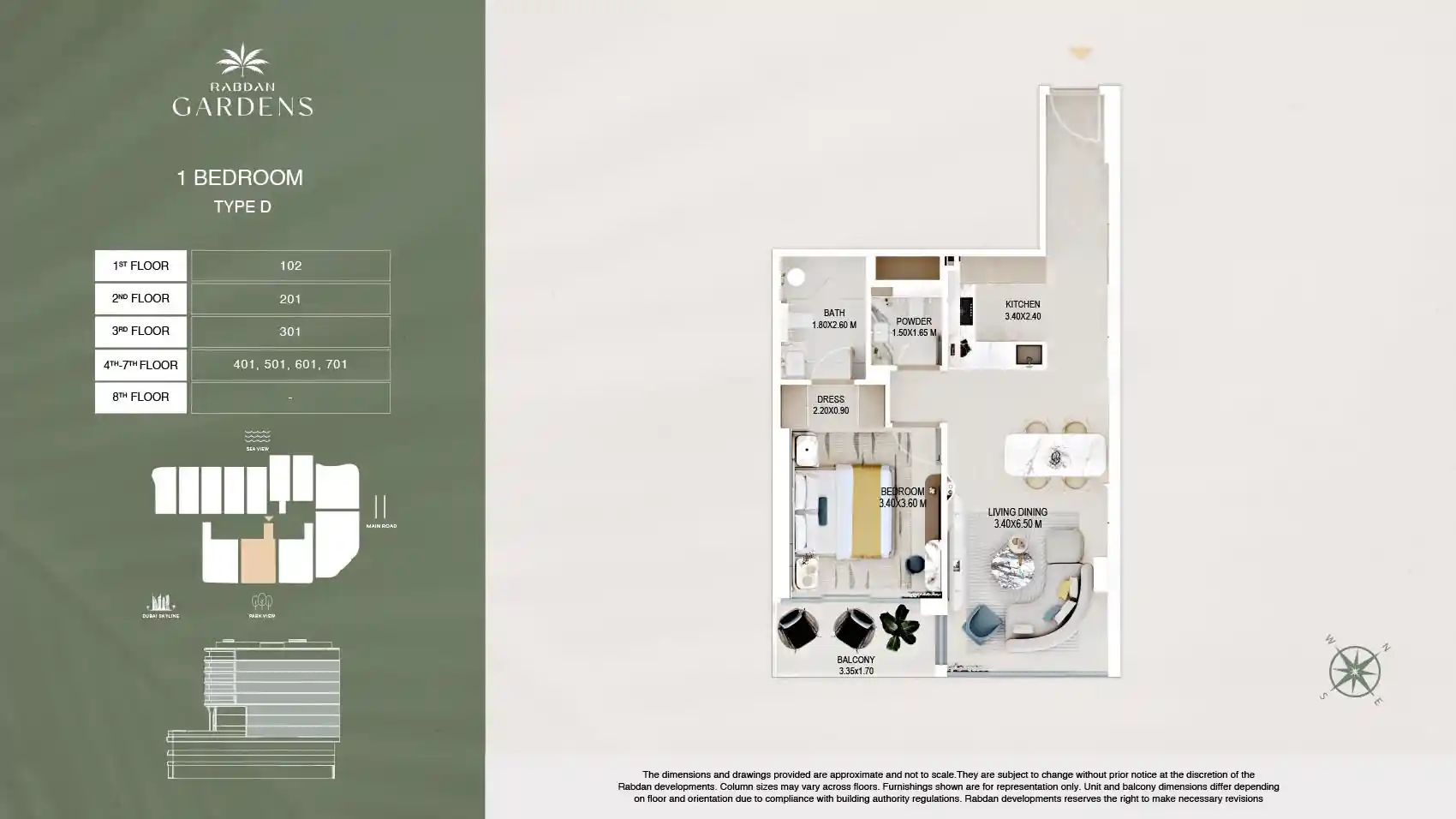 Unit 102-701 (Type D)