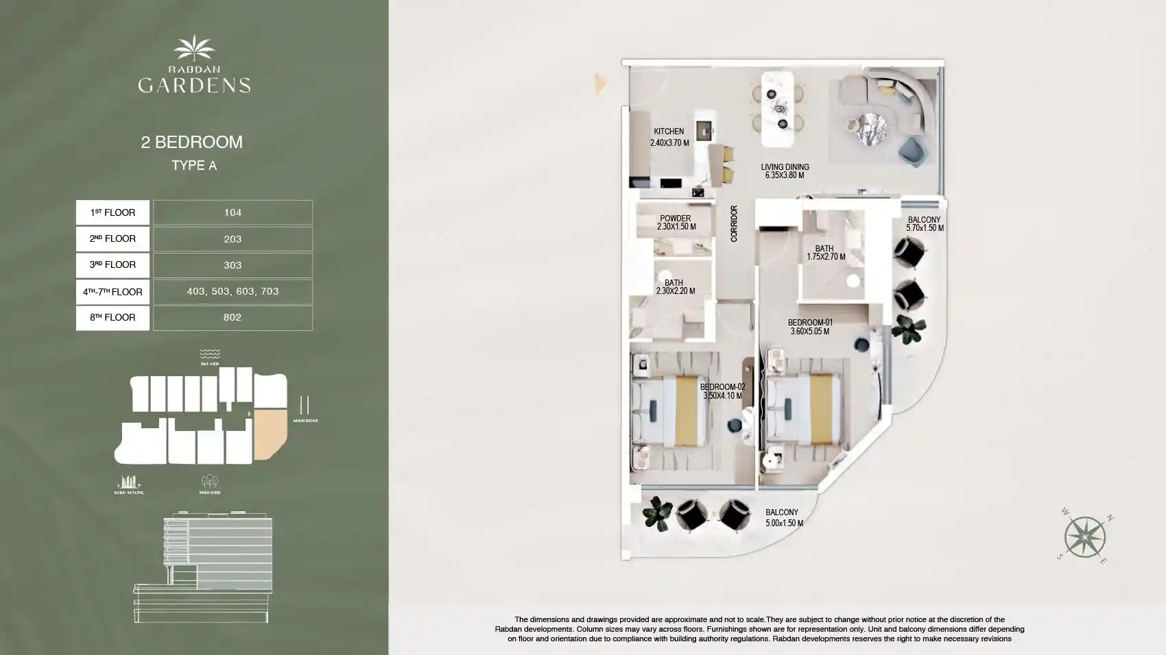 Unit 104-802 (Type A)