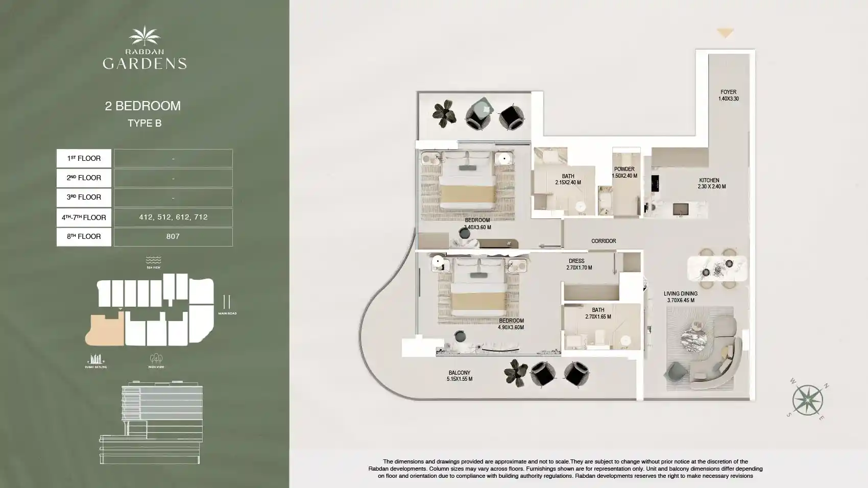 Unit 412-807 (Type B)