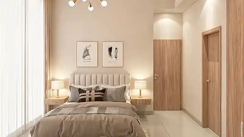 Symbolic Azure Master Bedroom