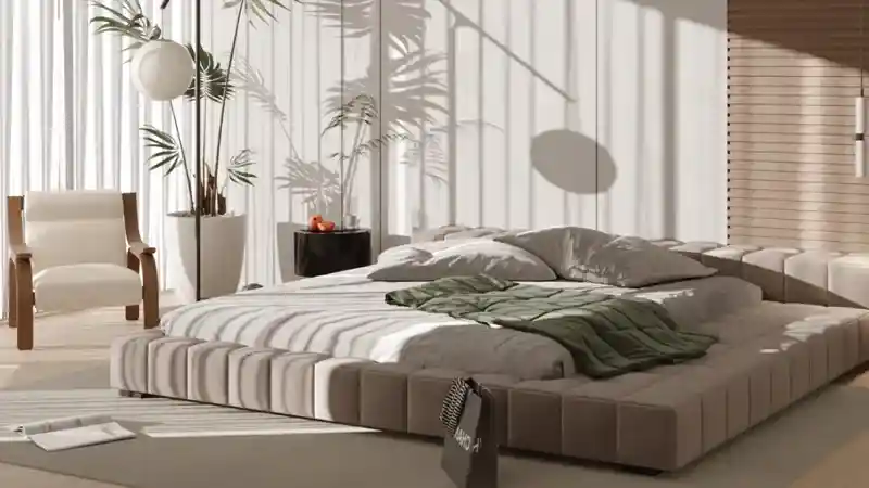  Ajwan Residences Master Bedroom