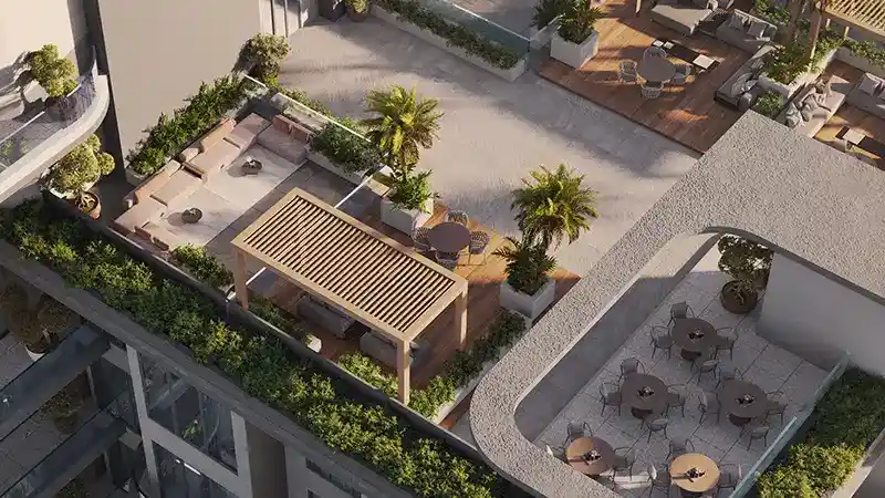 Radiant Garden Rooftop Amenities