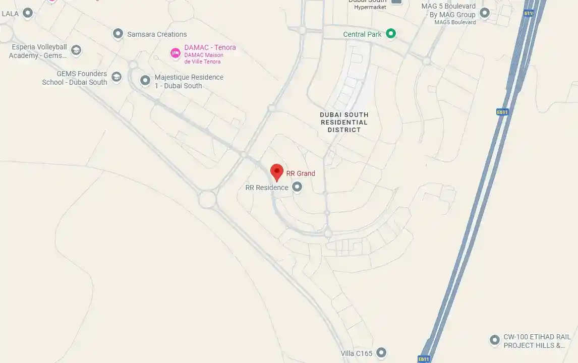 RR Grand Location Map