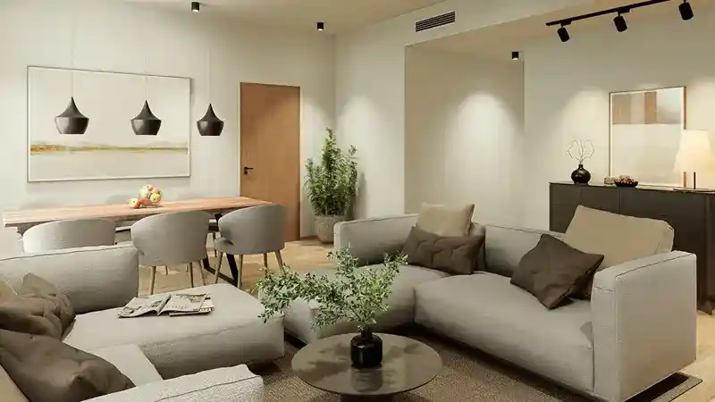 Hamsa 3 Living & Dining Room