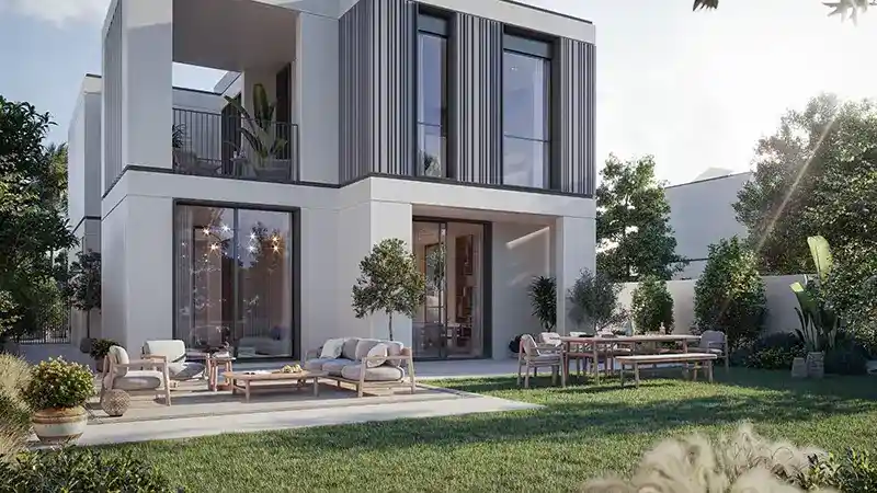 Fay Gardens Outdoor Living & Dining Area