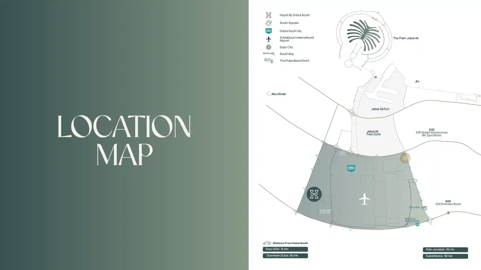 Hayat 3 Townhouse Location