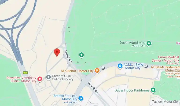 Location of Binghatti Sky Terraces