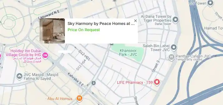 Master Plan of Sky Harmony Apartment