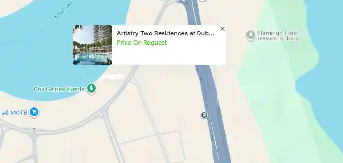 Location of Artistry Two Residences 
