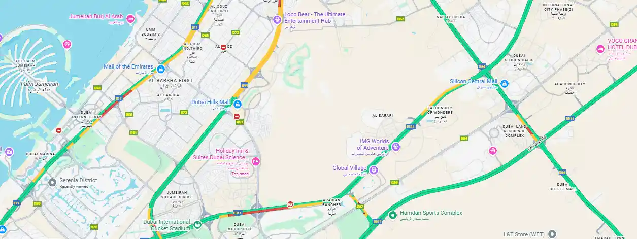 azizi-rose-location-map
