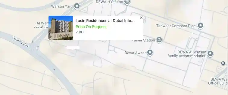 Master Plan of Lusin Residences