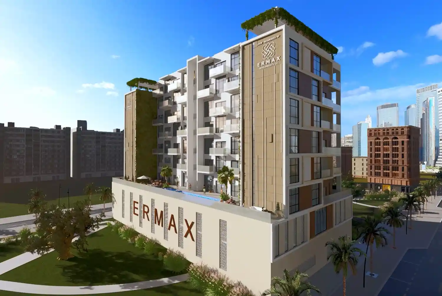 Lusin Residences outside View