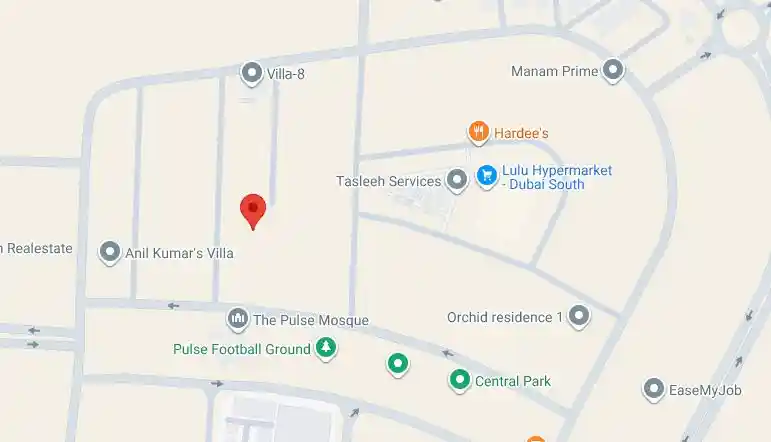 Location of Vivida Residences