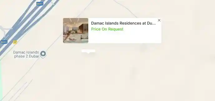 Master Plan of Damac Islands 