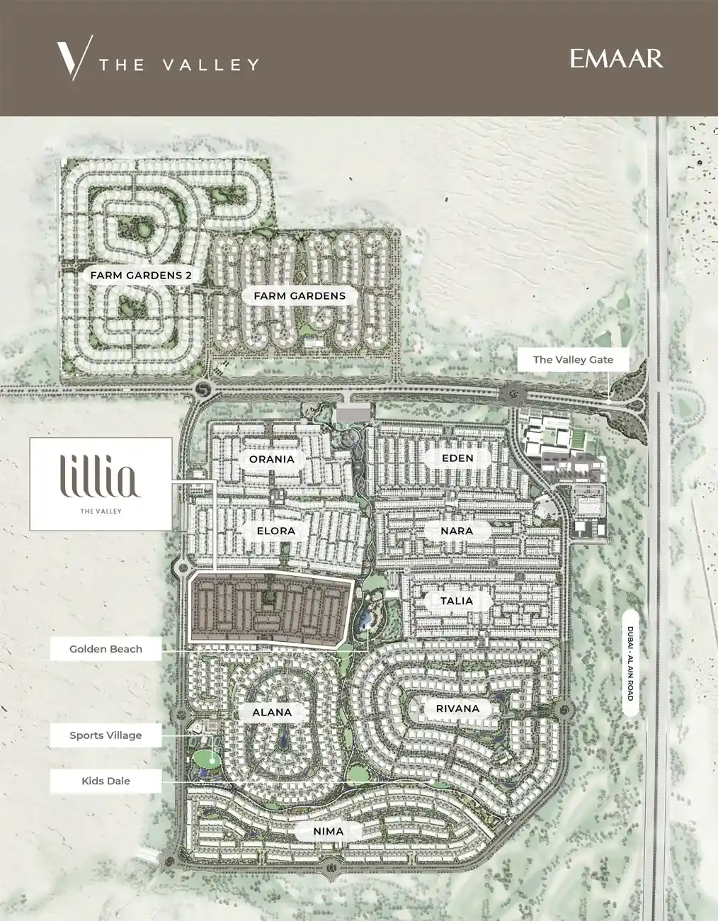 Master Plan of Lillia