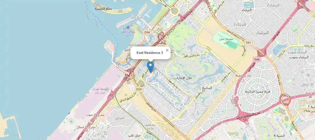 east-residence-3-location-map