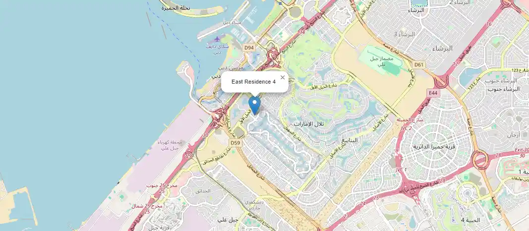 east-residence-4-location-map