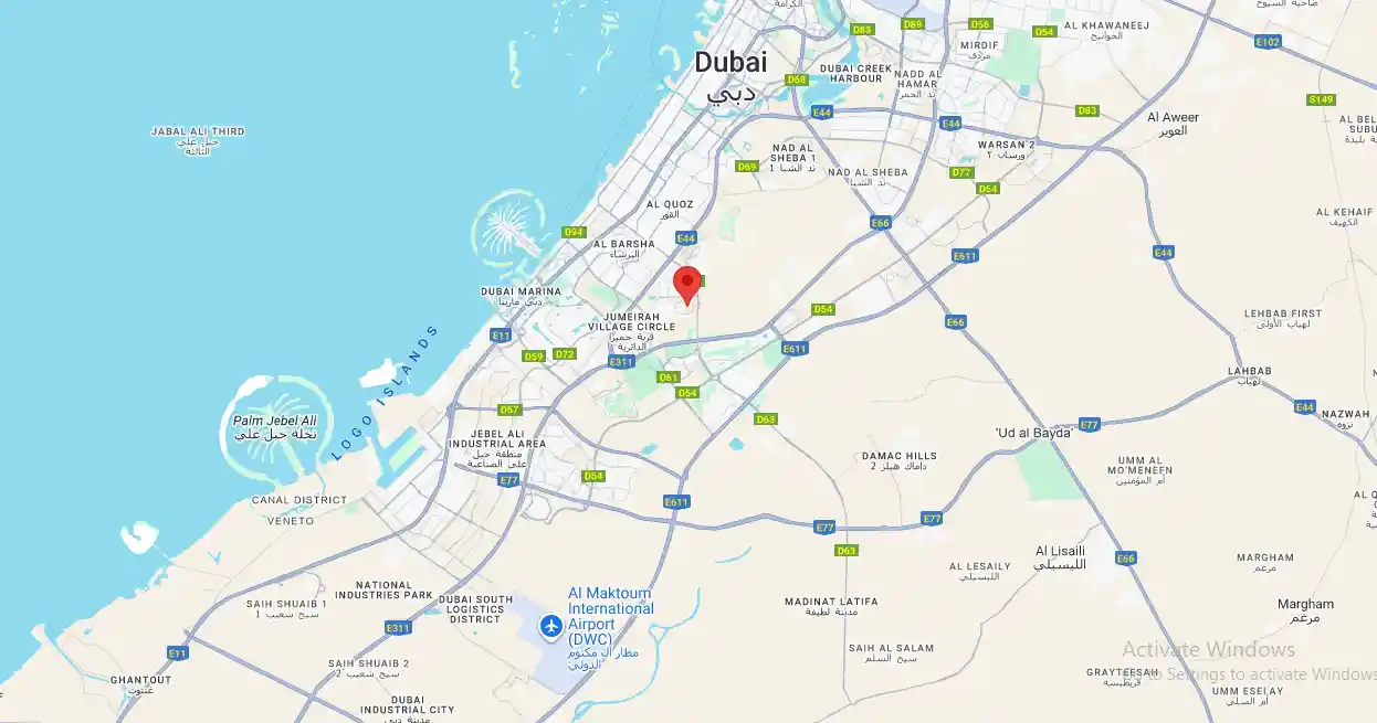 hijazi-1-location-map