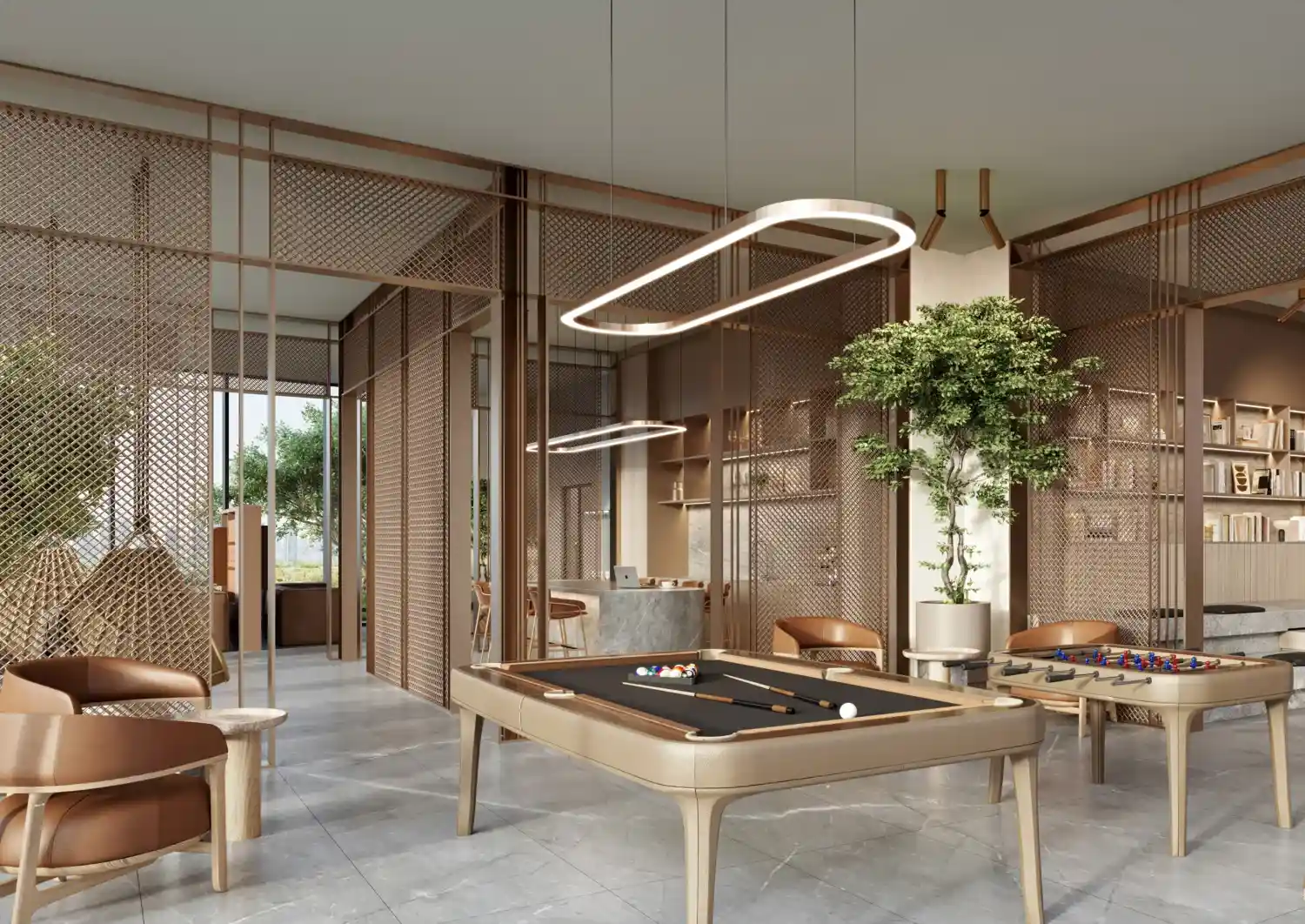 Noore Residences Games Room