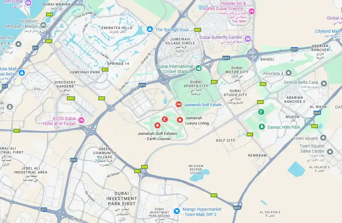 Master Plan of Cedarwood Estates