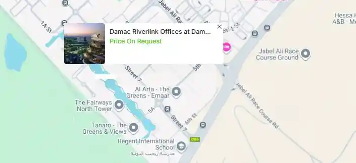Master Plan of Damac Riverlink