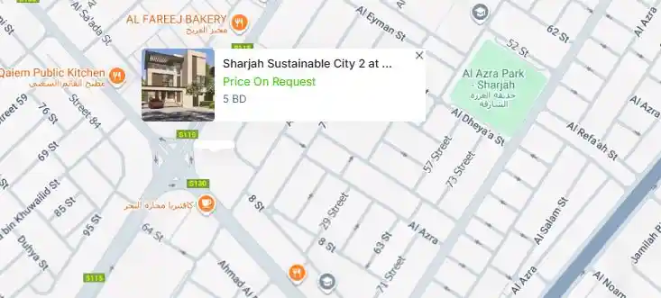 Master Plan of Sharjah Sustainable City 2