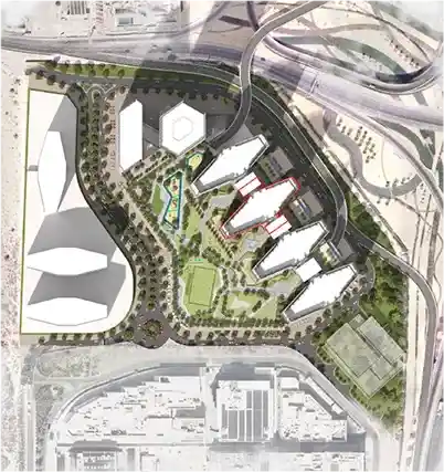 Master Plan of Sobha Central