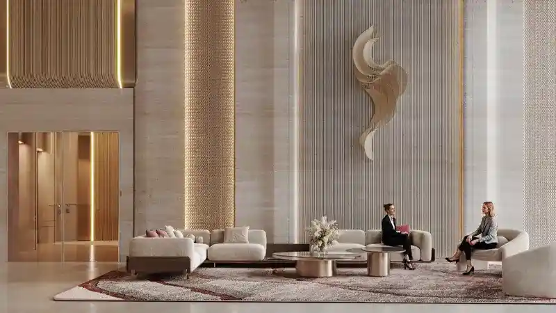 Binghatti Flare 2 Reception Lobby