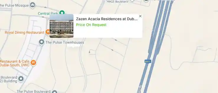 Zazen Acacia Residences Location