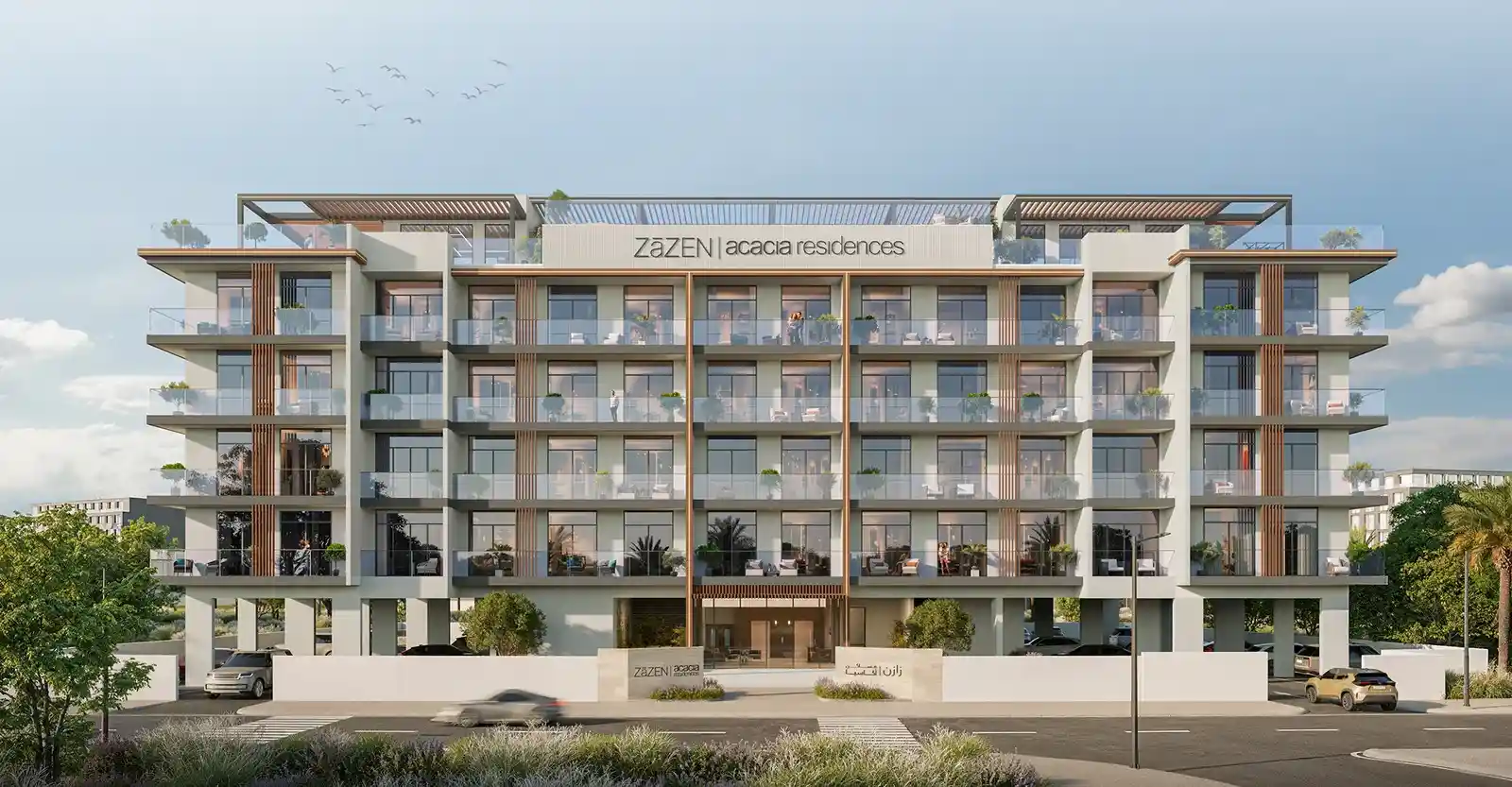 Zazen Acacia Residences Apartment at Dubai South by Zazen Development