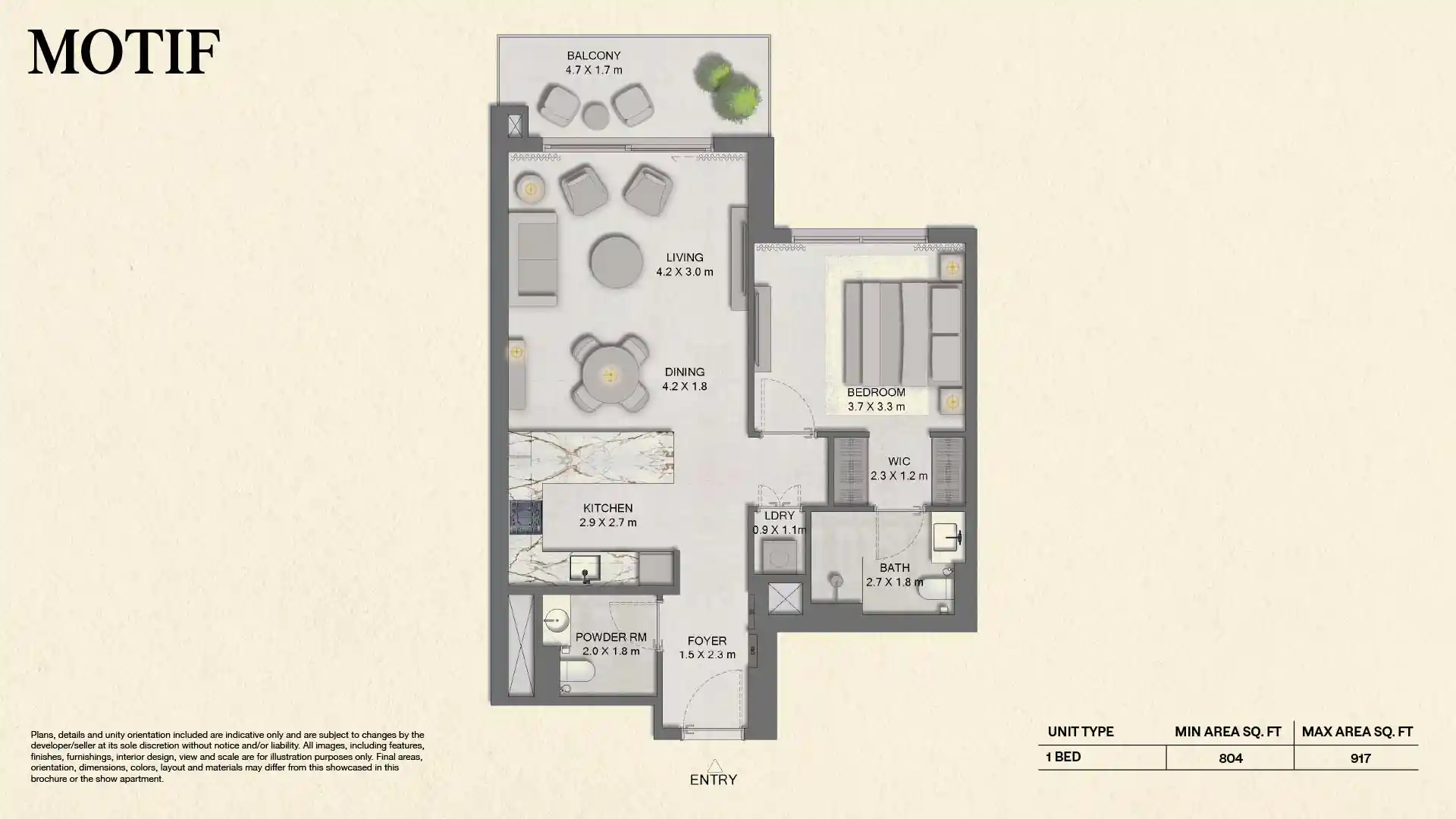 1 Bedroom