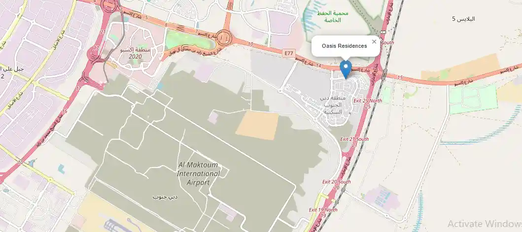 oasis-residences-location-map