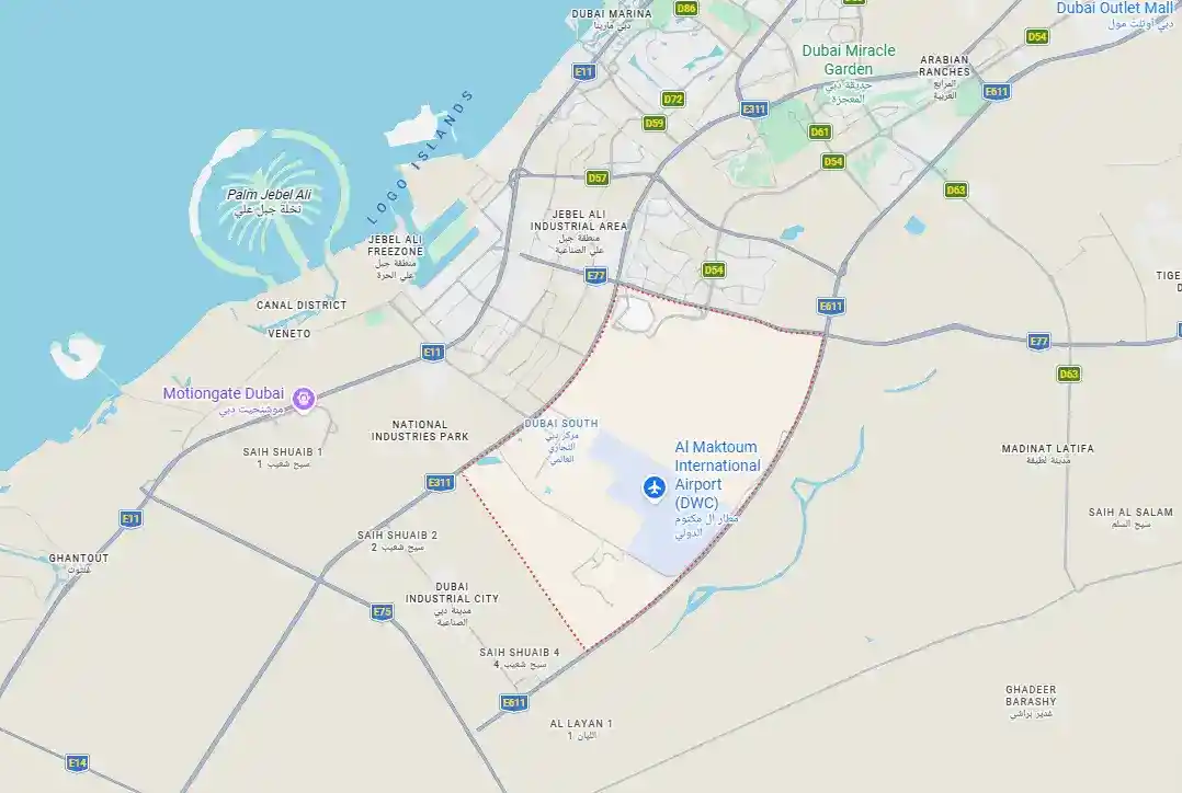 Location of Darah Residence