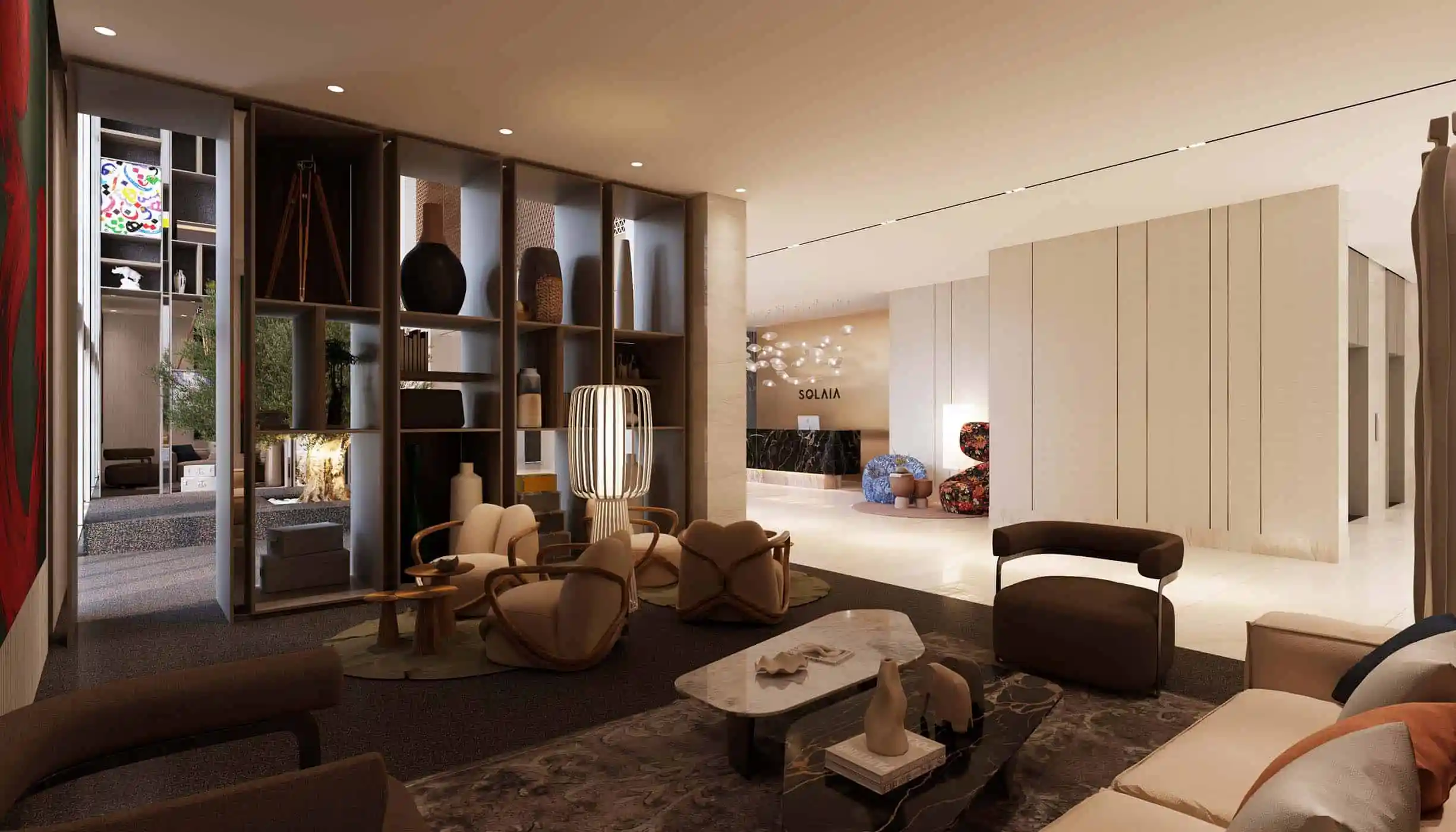 Solaia Residences Living Area