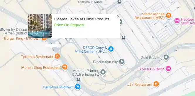 Location of Floarea Lakes