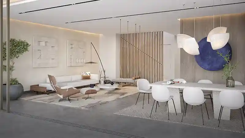 Villa Cyan Sky Living with Dining