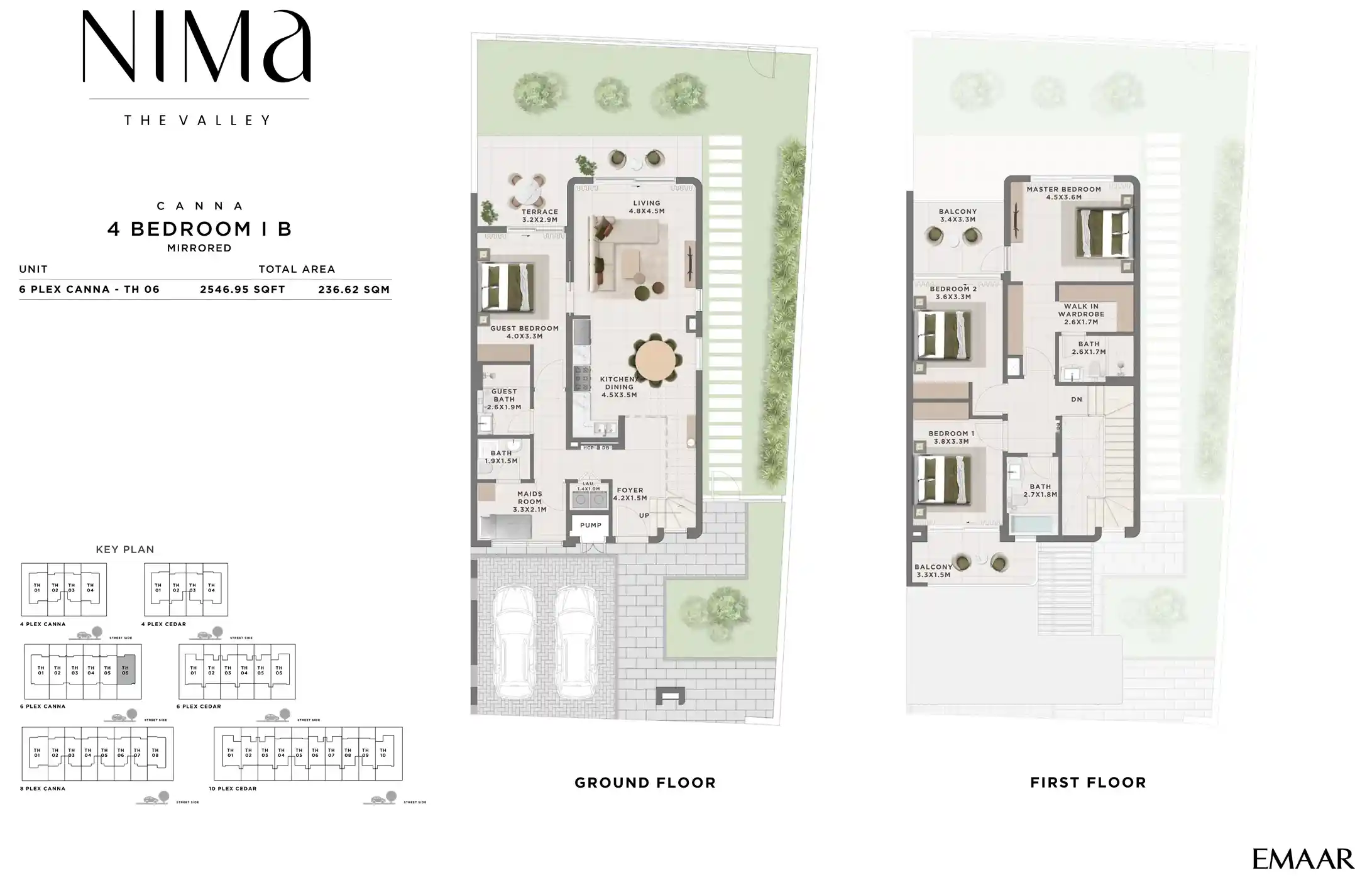 4 Bedroom B, Mirrored