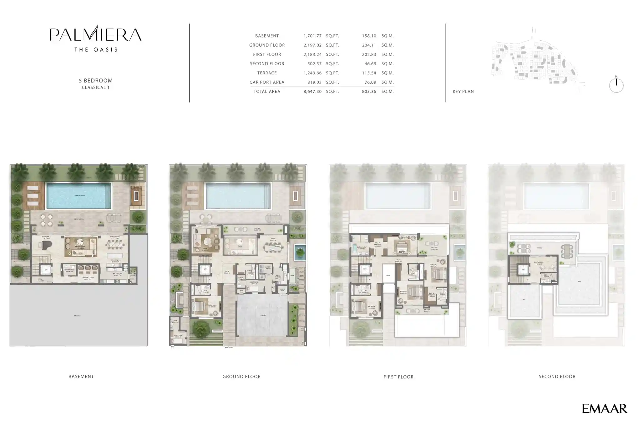 5 Bedroom, Classical - 1