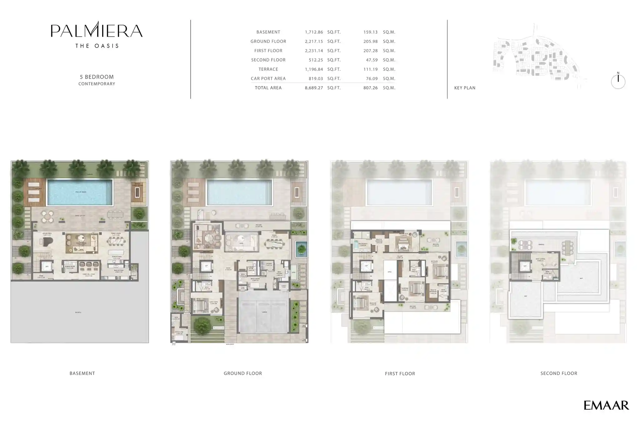 5 Bedroom, Contemporary