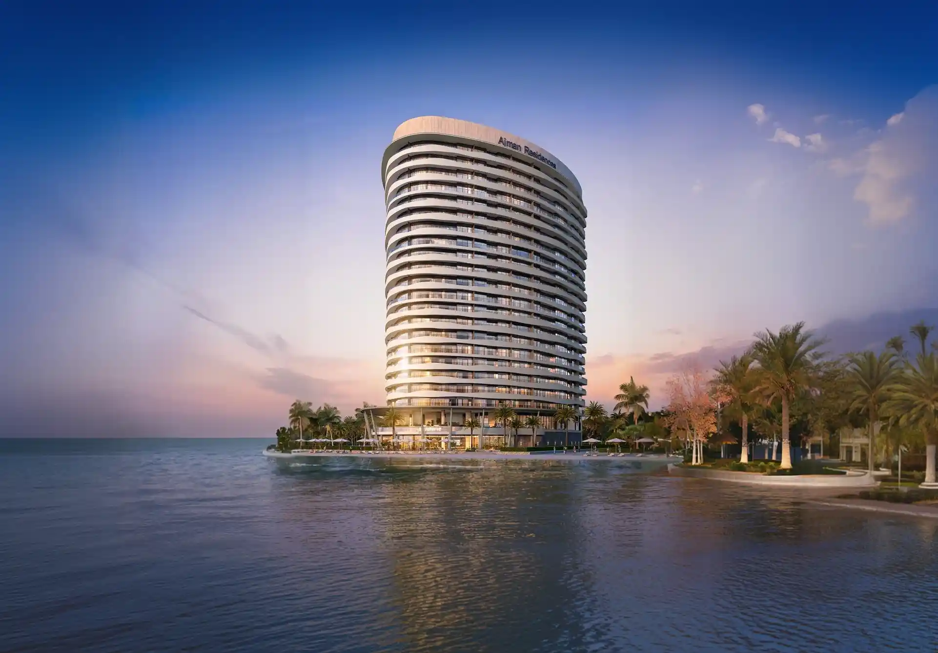 Dusit Thani Residences Apartment at Ajman Cornich by Aqaar Properties