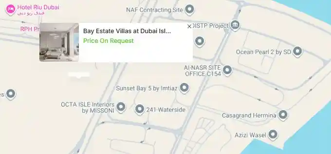 Master Plan of Bay Estate 