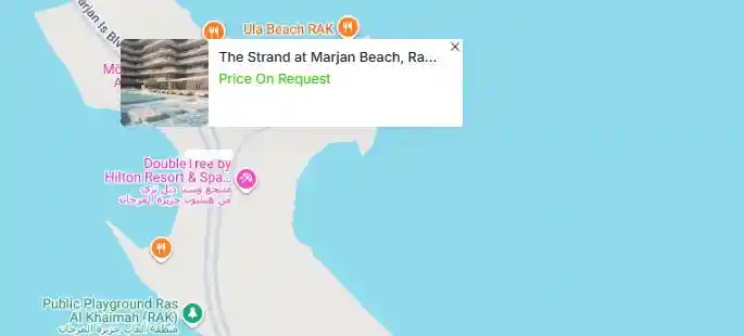 Location of The Strand