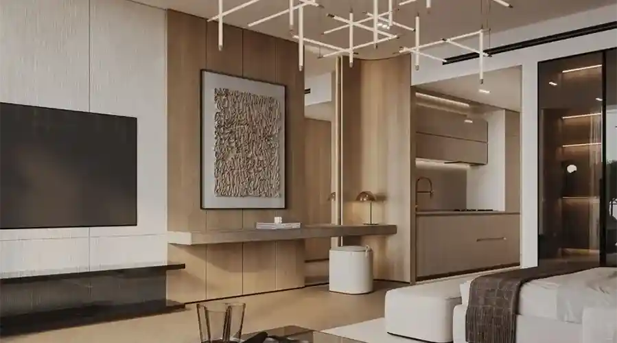 Nejm 1 Residences Living with Kitchen