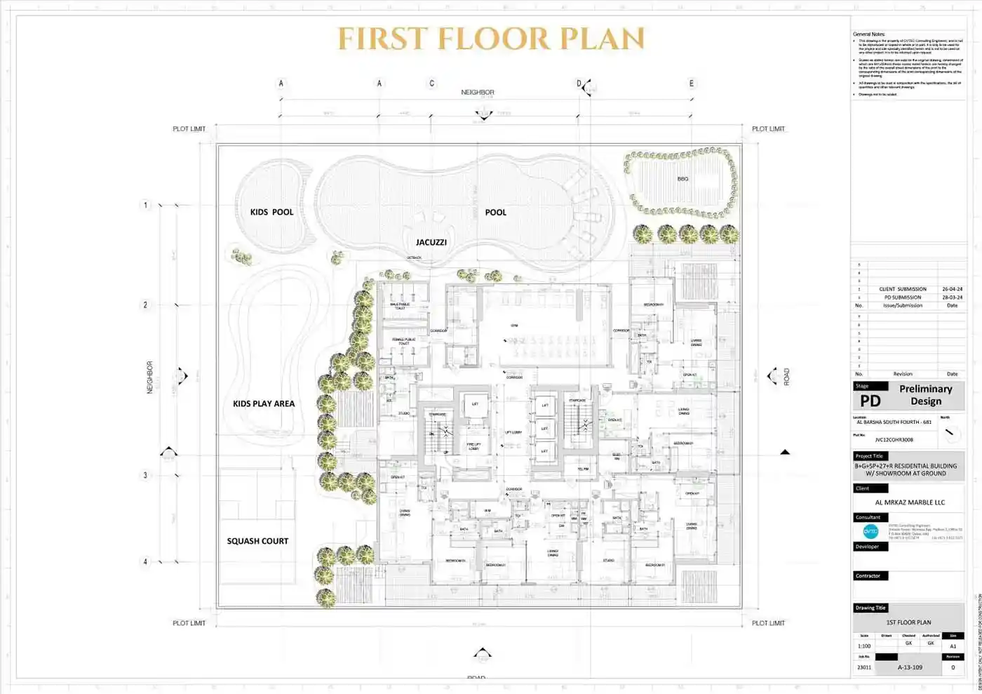 FIRST FLOOR PLAN